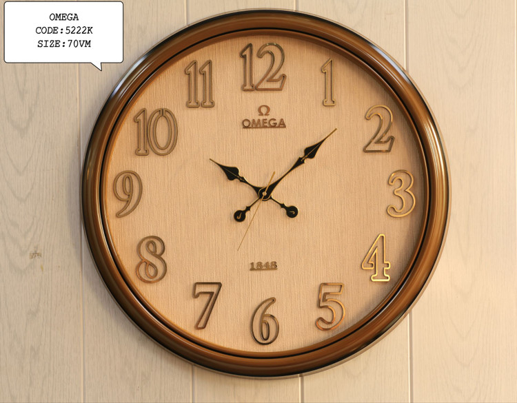 ساعت دیواری اومگا مدل لاتین کد 5222